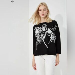 WEEKEND MAX MARA MARA Maiella sweater with floral